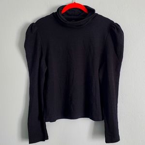 💥TRENDING💥KONTROL CONTEMPORARY RIBBED LONG SLEEVE TOP